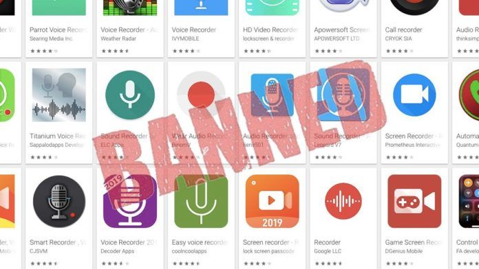 Google bans all call recording apps on Play Store