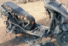 EV fire Hero Photon electric scooter burnt in Odisha