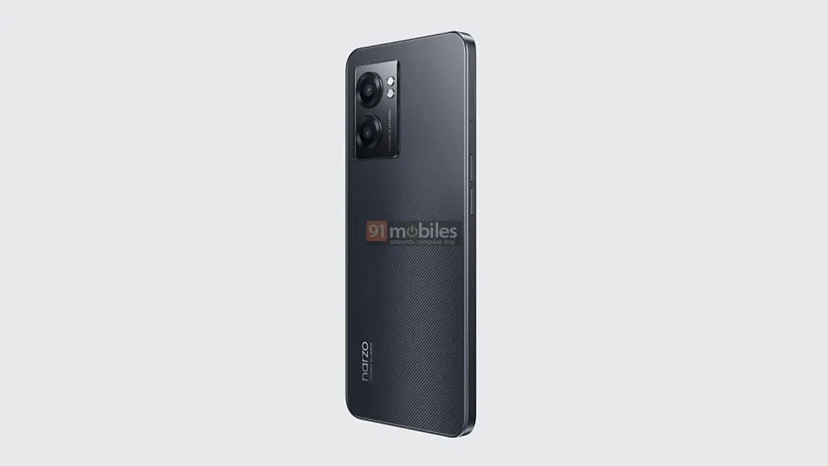 Realme Narzo 50 5G smartphone design leaked ahead of launch