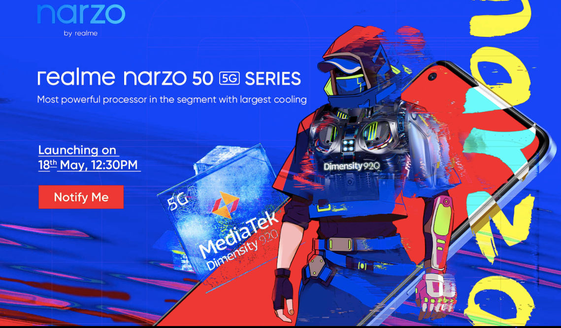 Realme Narzo 50 Prp 5G launch date