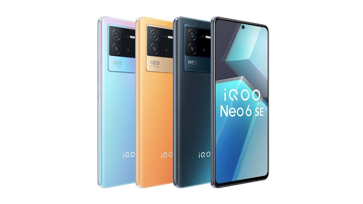 iQOO Neo 6 SE 5G Smartphone Launched with Snapdragon 870 Processor and 64MP Camera