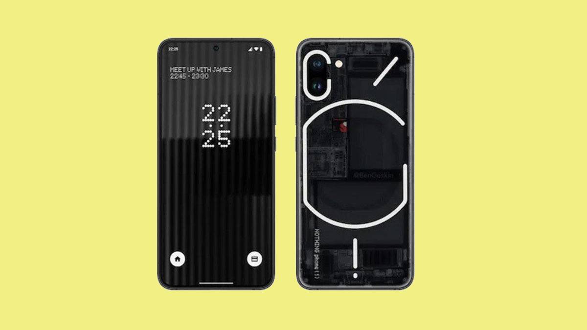 Nothing Phone 1 Price Leak