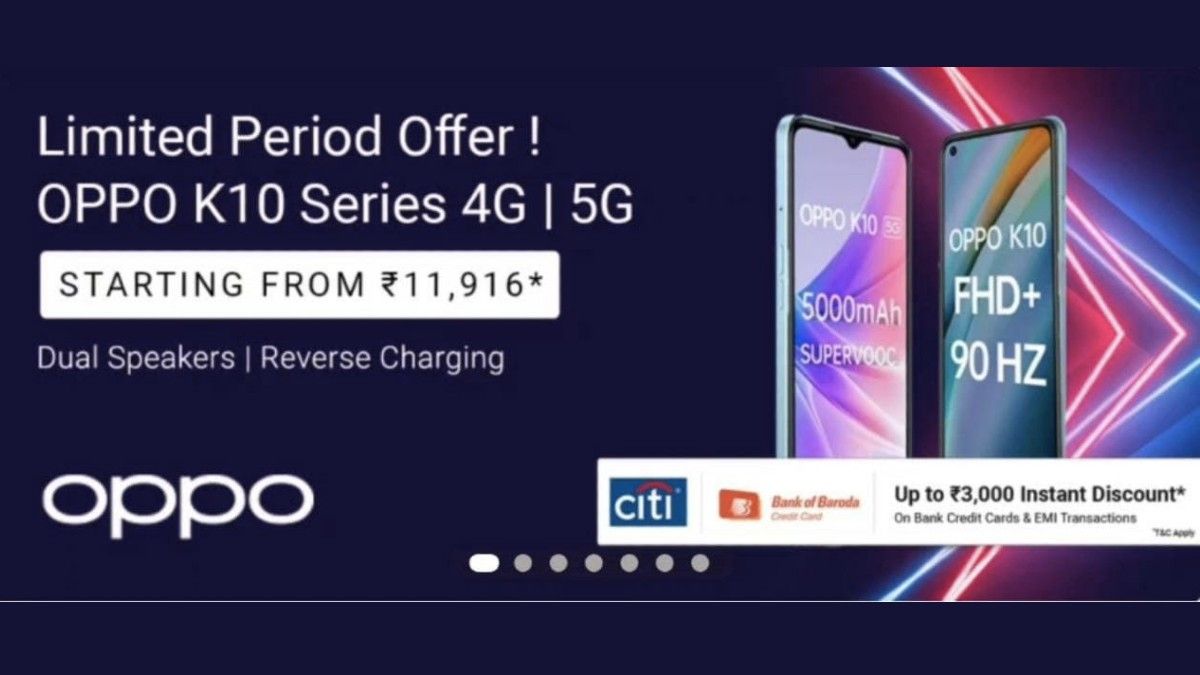 Oppo K10 5G and 4G 