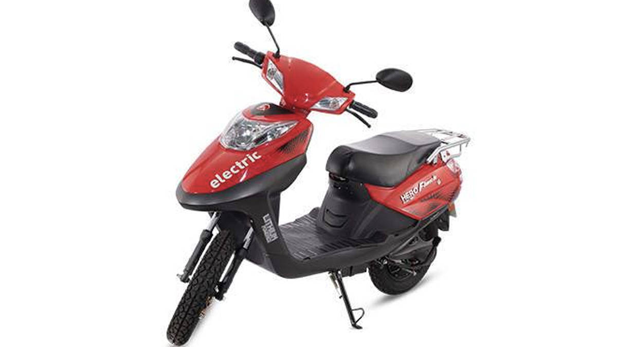 cheapest Hero Electric scooter battery scooty features