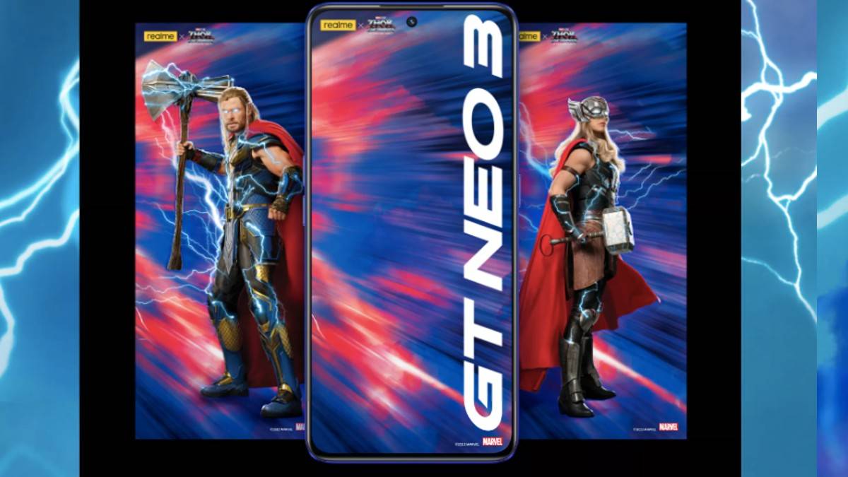 Realme GT Neo 3 Thor Love and Thunder edition smartphone launched