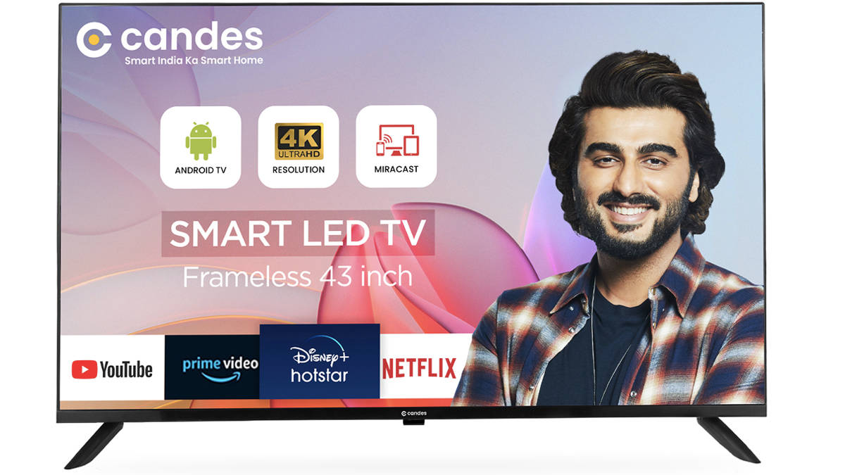 43 inch Smart tv launched in india at rs 19499 price Cheap Android tv Candes Technology