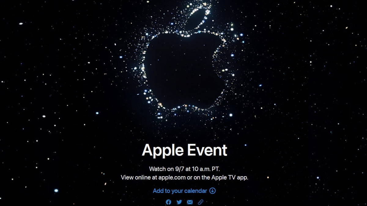 7 september iphone 14 series launch date Apple event announced 