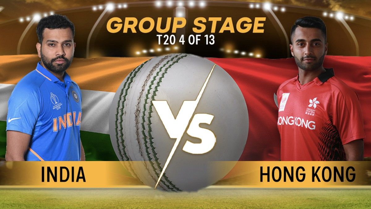 India vs Hong Kong Asia Cup 2022 live match