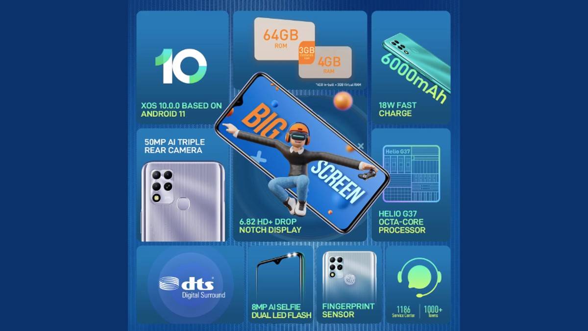 infinix hot 12 specs