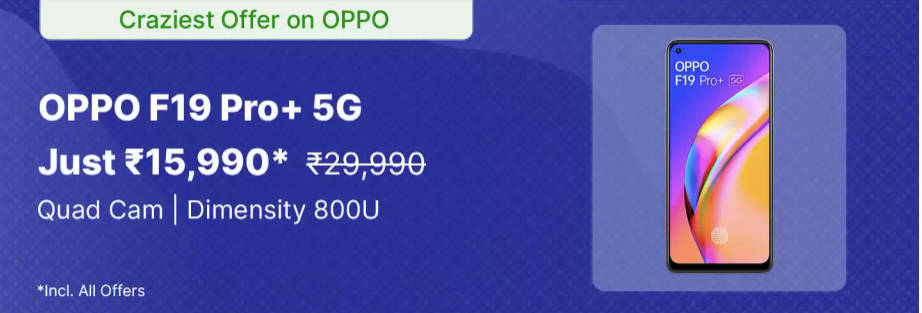 Oppo F19 Pro Plus 5G