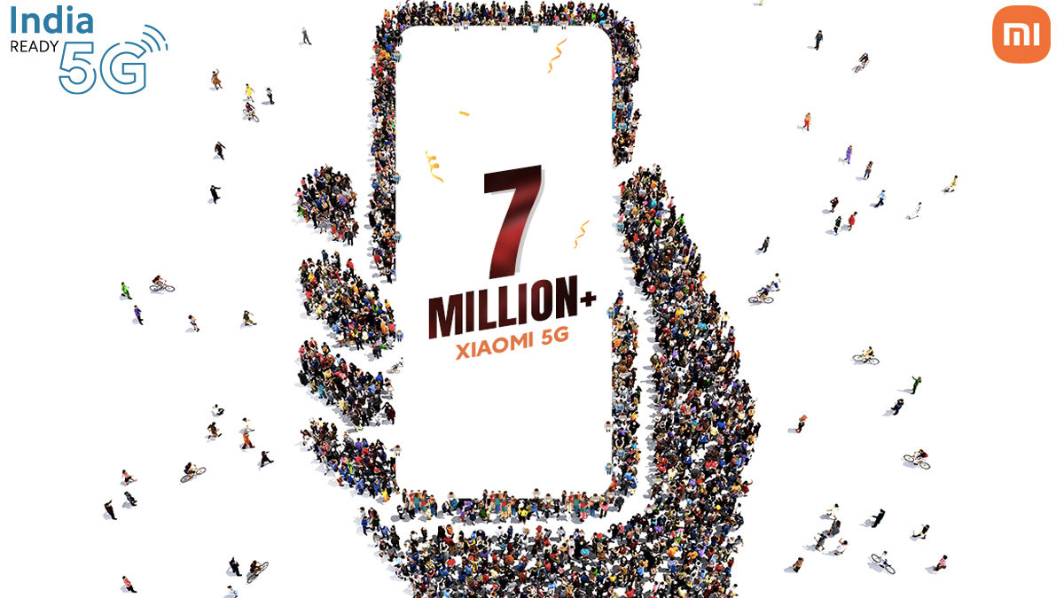 7 million Xiaomi 5g smartphone in india shipped
