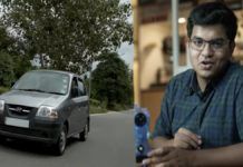 gurgaon man converts hyundai santro into an electric vehicle just 3 days watch video