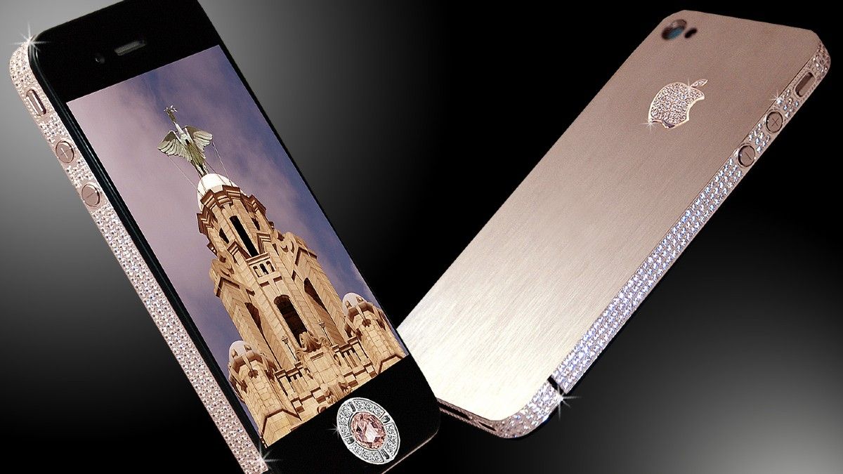 Stuart Hughes iPhone 4 Diamond Rose Edition 
