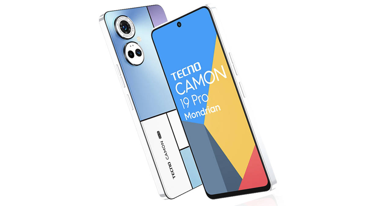 India first multi-colour changing smartphone CAMON 19 Pro Mondrian india price 17999 sale specifications