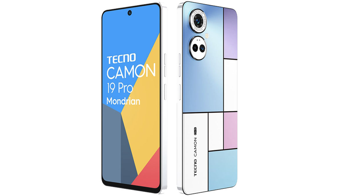 India first multi-colour changing smartphone CAMON 19 Pro Mondrian india price 17999 sale specifications