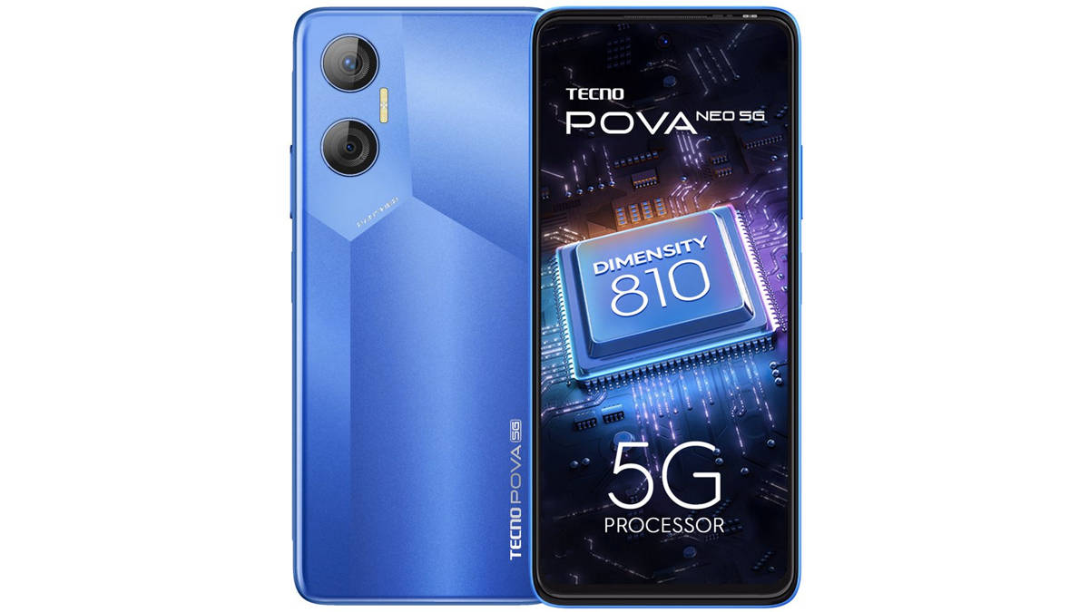 6000 mah battery 50mp camera phone Tecno Pova Neo 5G launched in india at 15499 price check specifications details