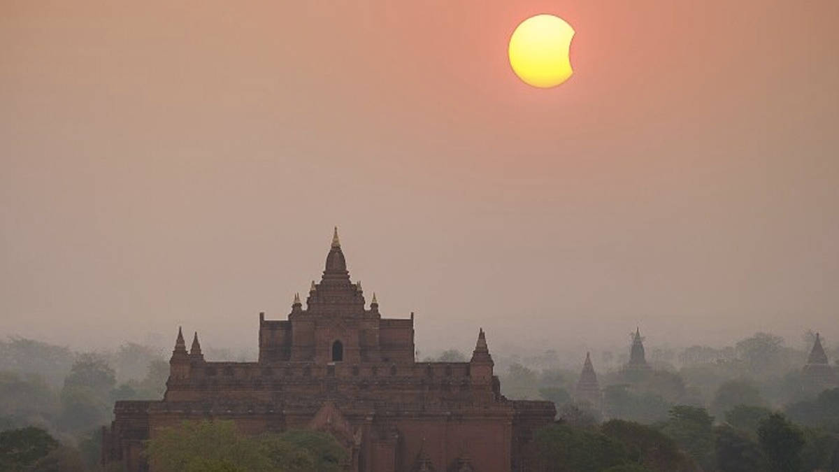 surya grahan kaise dekhe Solar Eclipse in India