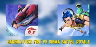 Sigma Battle Royale vs Garena Free Fire
