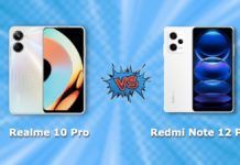 Realme 10 Pro Redmi Note 12 Pro