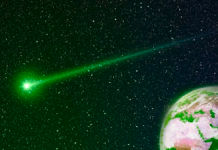 Green Comet in india coming near earth after 50 thousand year