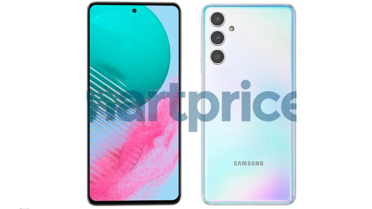 Samsung Galaxy M54 5G render image and video leaked design revealed