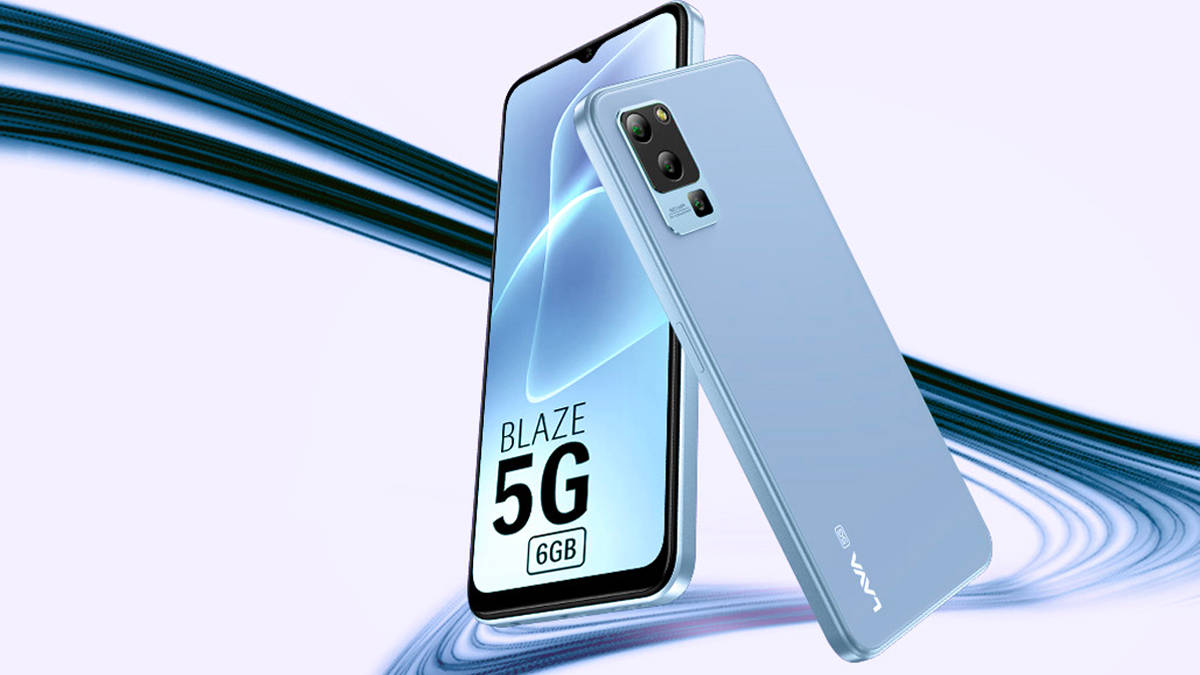 cheapest 5g phone lava blaze 5g launched in india with 6gb ram
