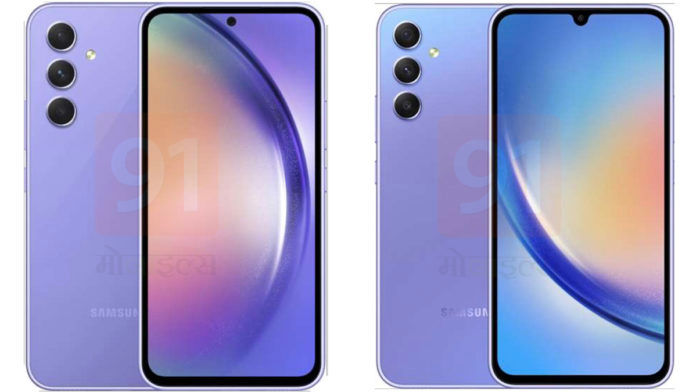 Samsung 5g phone Galaxy A54 and Galaxy A34 launched in india check price and specifications in hindi