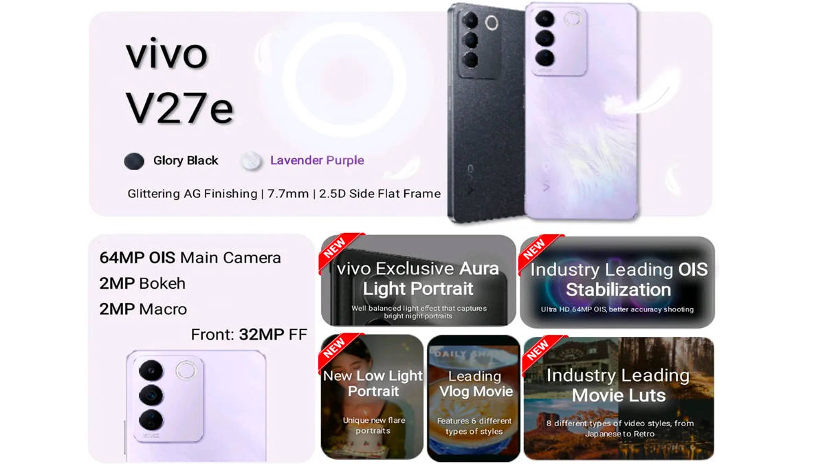 vivo v27e launch date price features specifications details