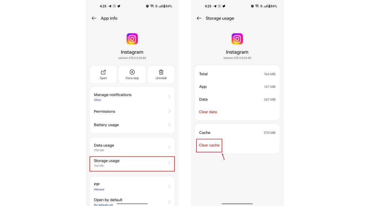 How to clear app cache on Android mobile phone