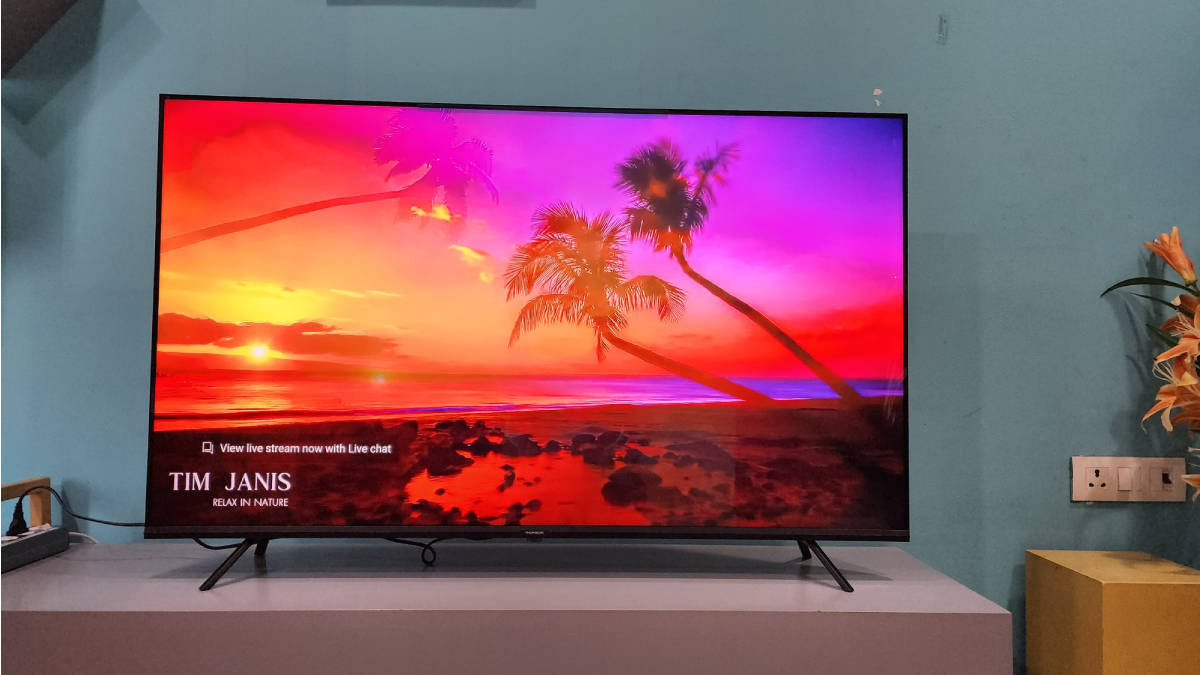 thomson 55 inch 4k qled tv review in hindi