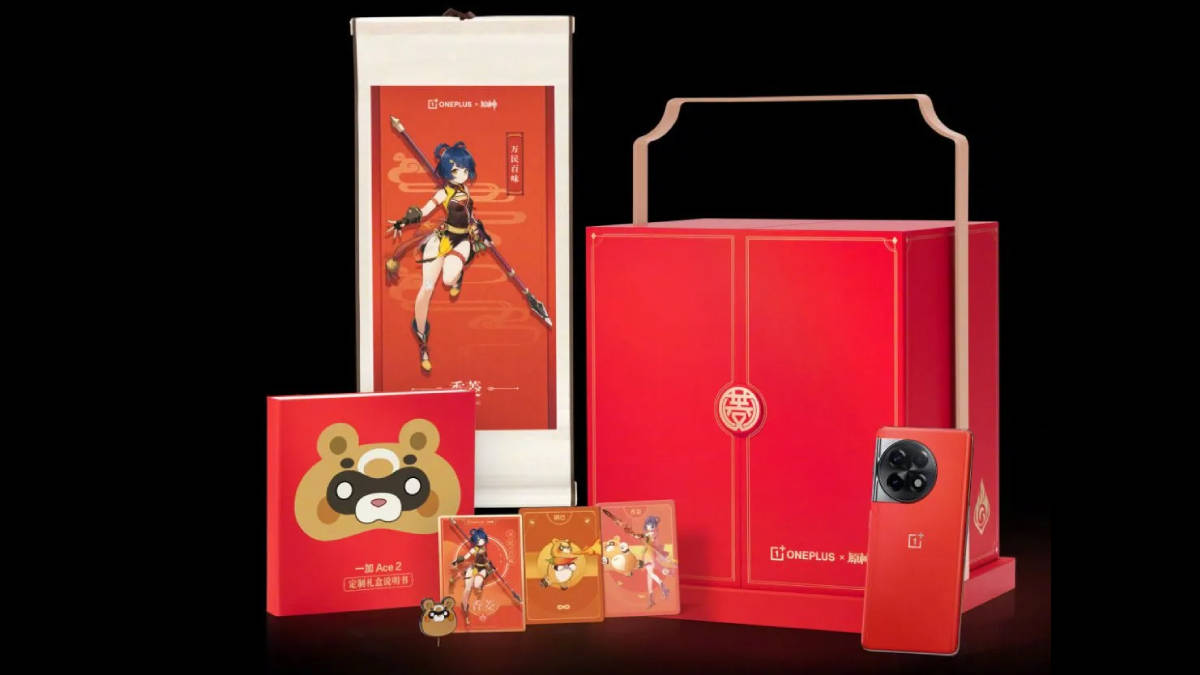 OnePlus Ace 2 Genshin Impact Limited Edition