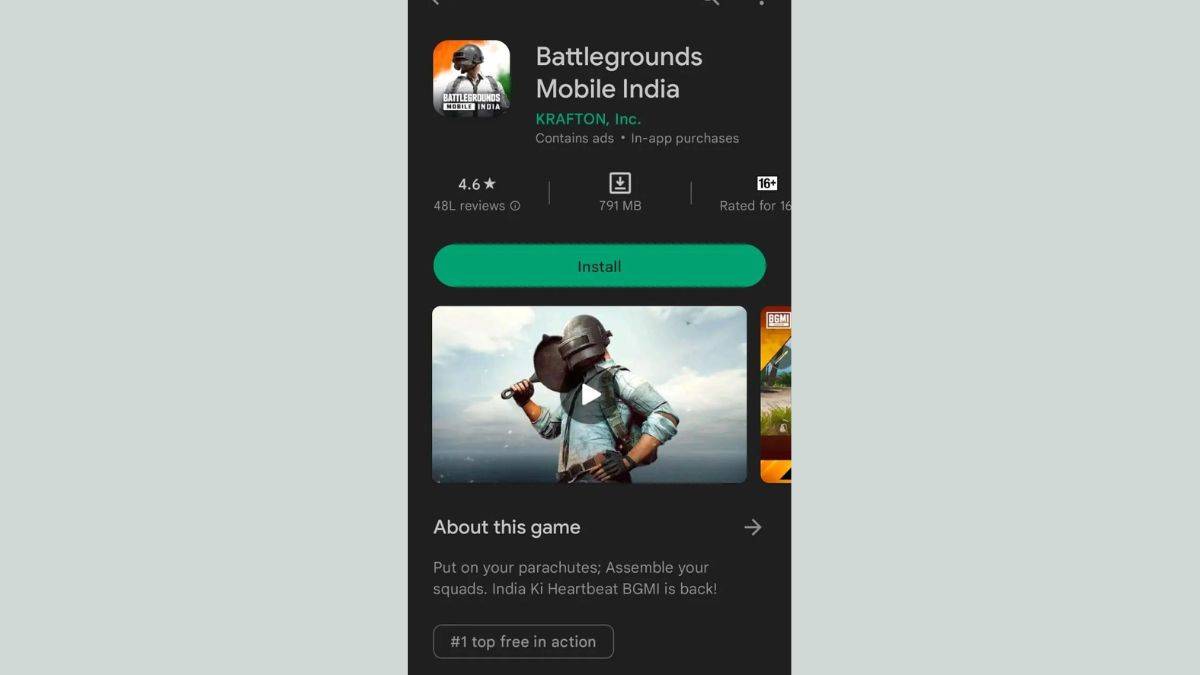 Battlegrounds Mobile India