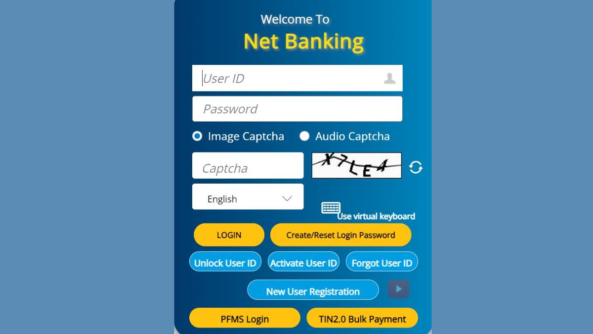 Canara Bank Internet Banking