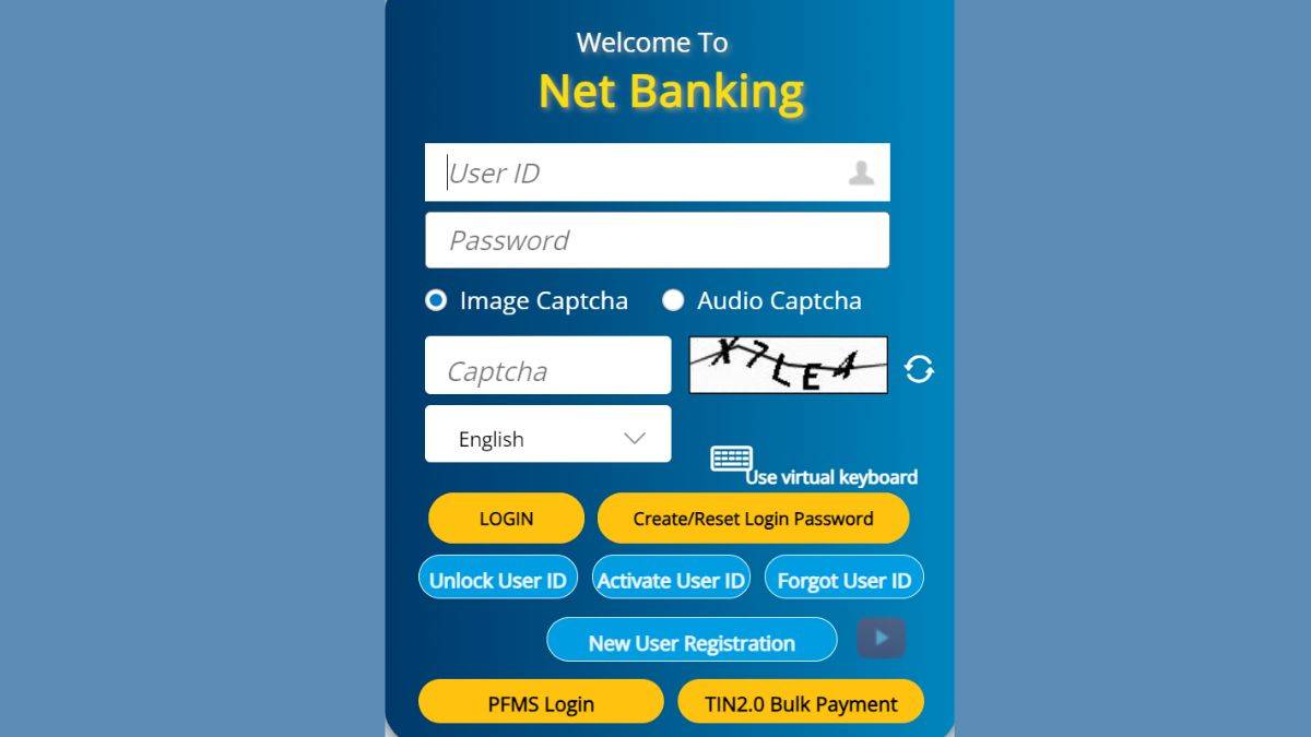 Canara Bank Internet Banking