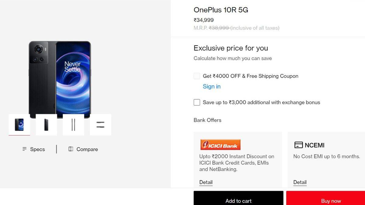 OnePlus 10R