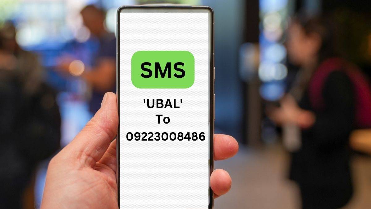 Union Bank of India balance check number