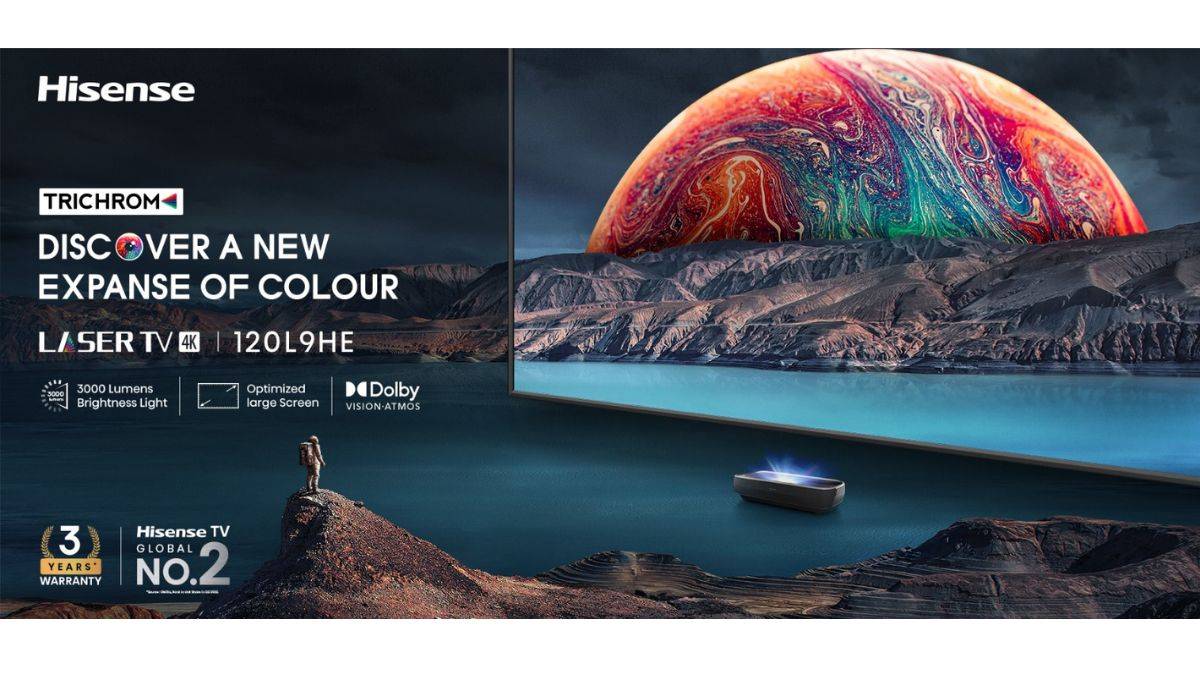 Hisense launches a total of four models with 4K laser smart TV, know the price