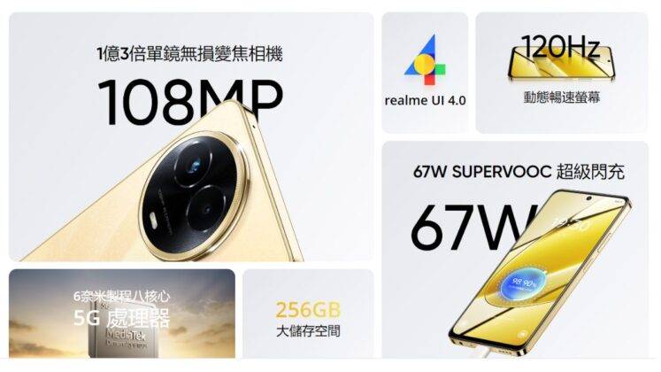 Realme 11 5G விவரக்குறிப்புகள்