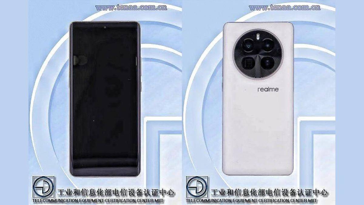 Realme GT 5 Pro வடிவமைப்பு TENAA பட்டியல்