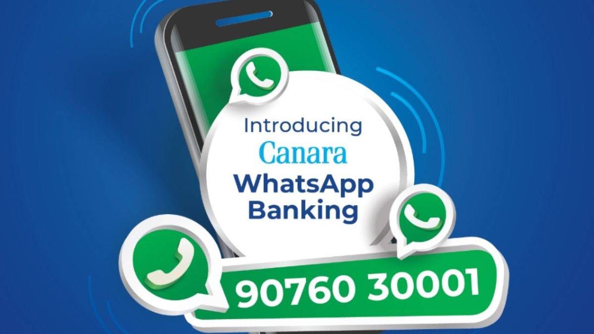 WhatsApp canara bank