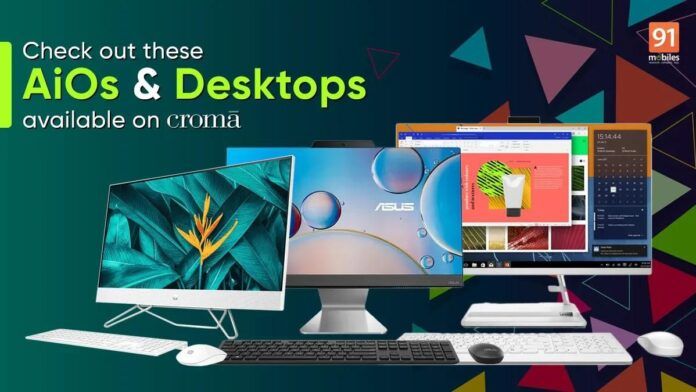 best AiOs and Desktops available on Croma