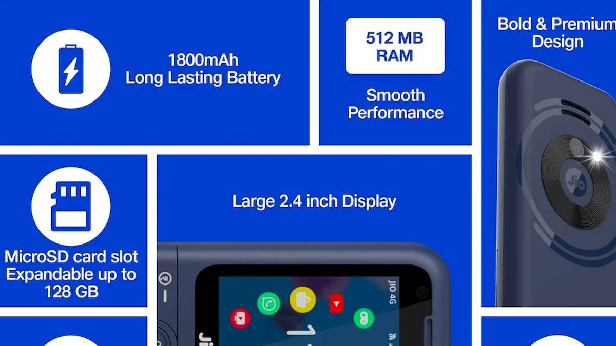 JioPhone Prima 4G with WhatsApp support