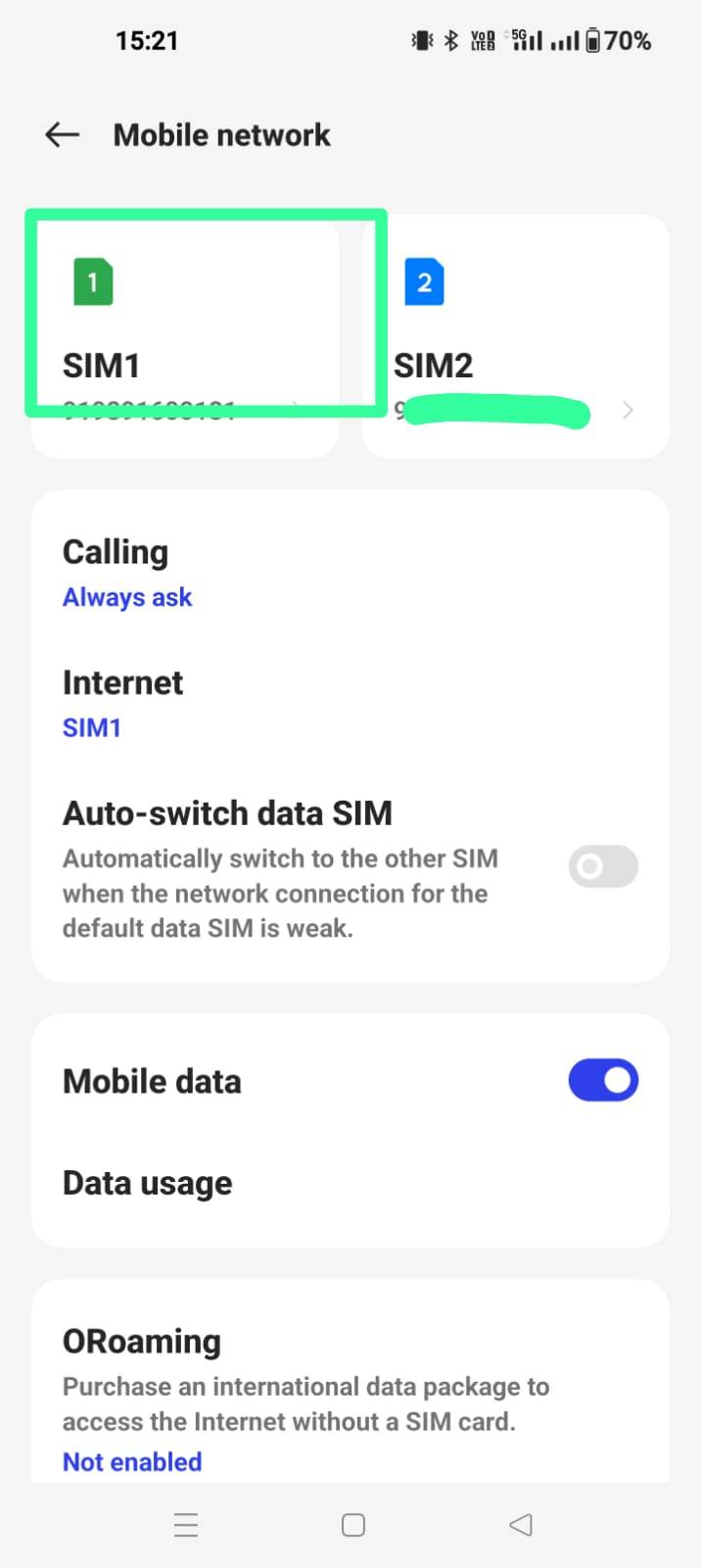 How to activate 5g