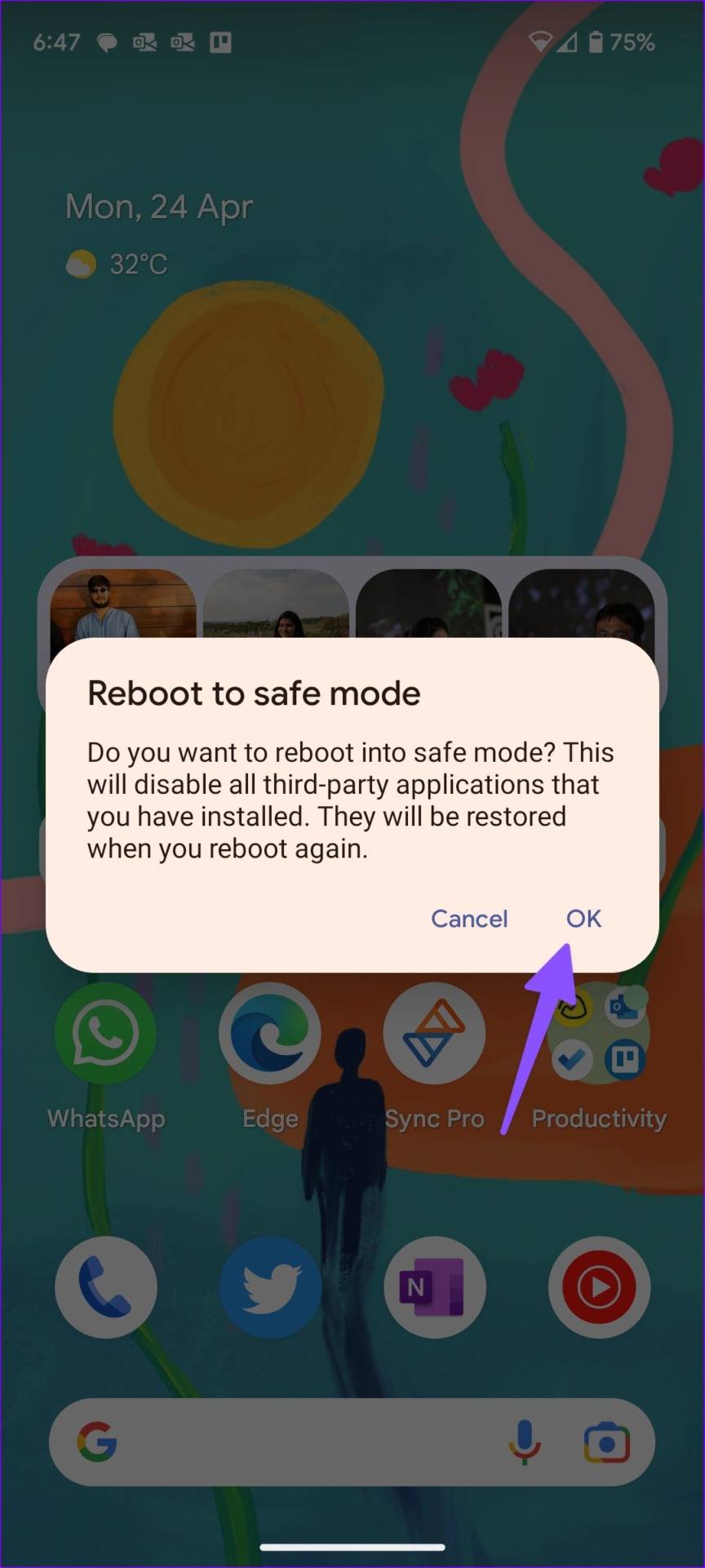 Phone speaker problem