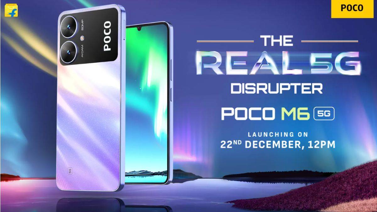 Poco M6 5G வெளியீட்டு தேதி டிசம்பர் 22