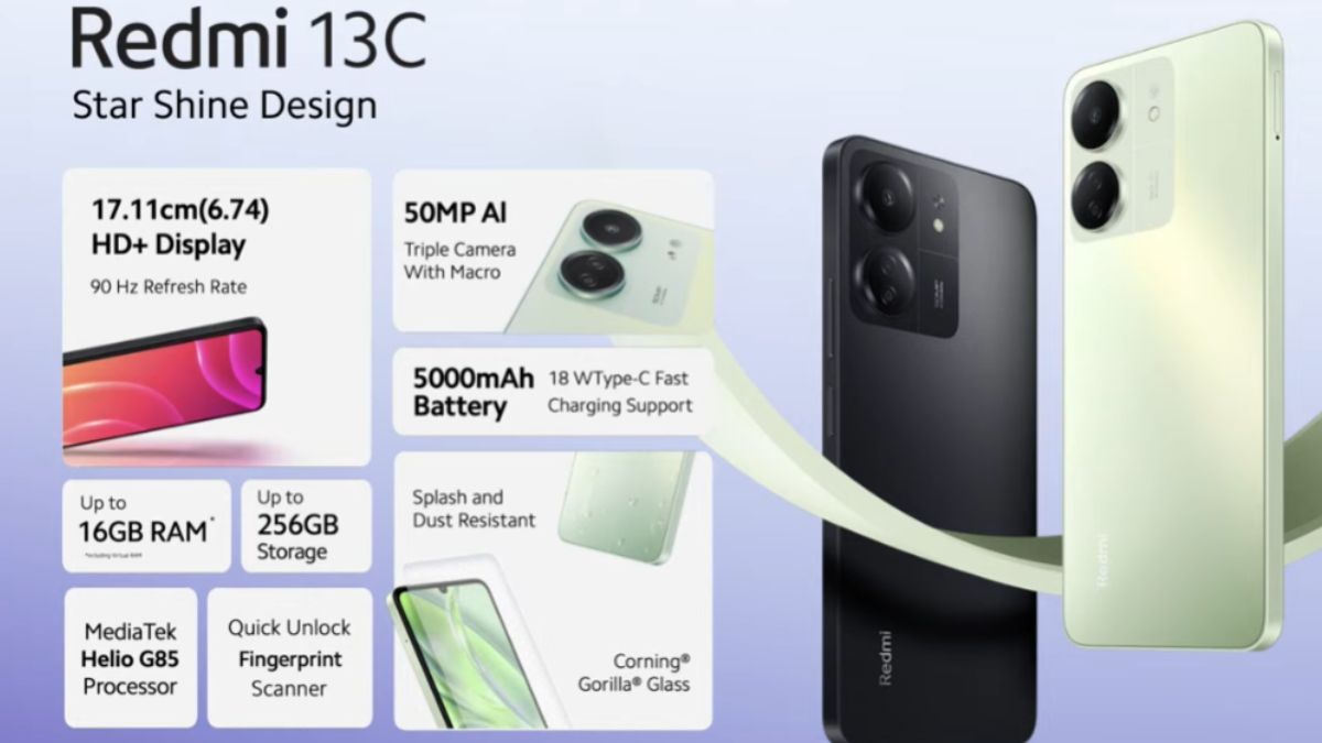 मात्र 7999 रुपये में लॉन्च हुआ Redmi 13C 4G, इसमें है 16GB तक रैम, 50MP  कैमरा, 5000mAh बैटरी