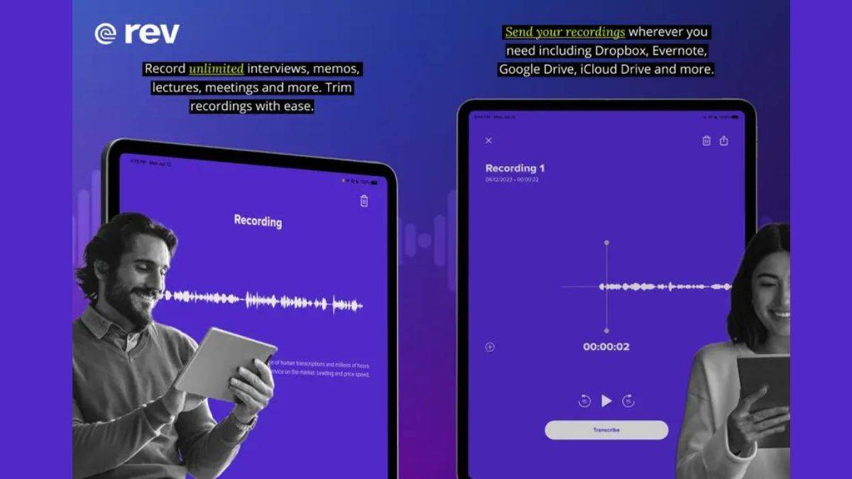 Rev Record & Transcribe 