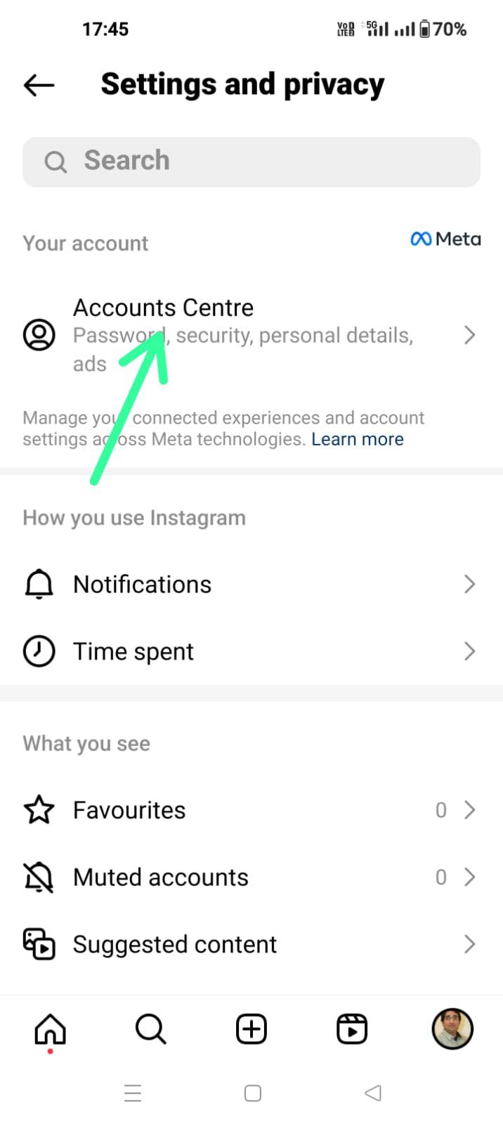 how to hide instagram account