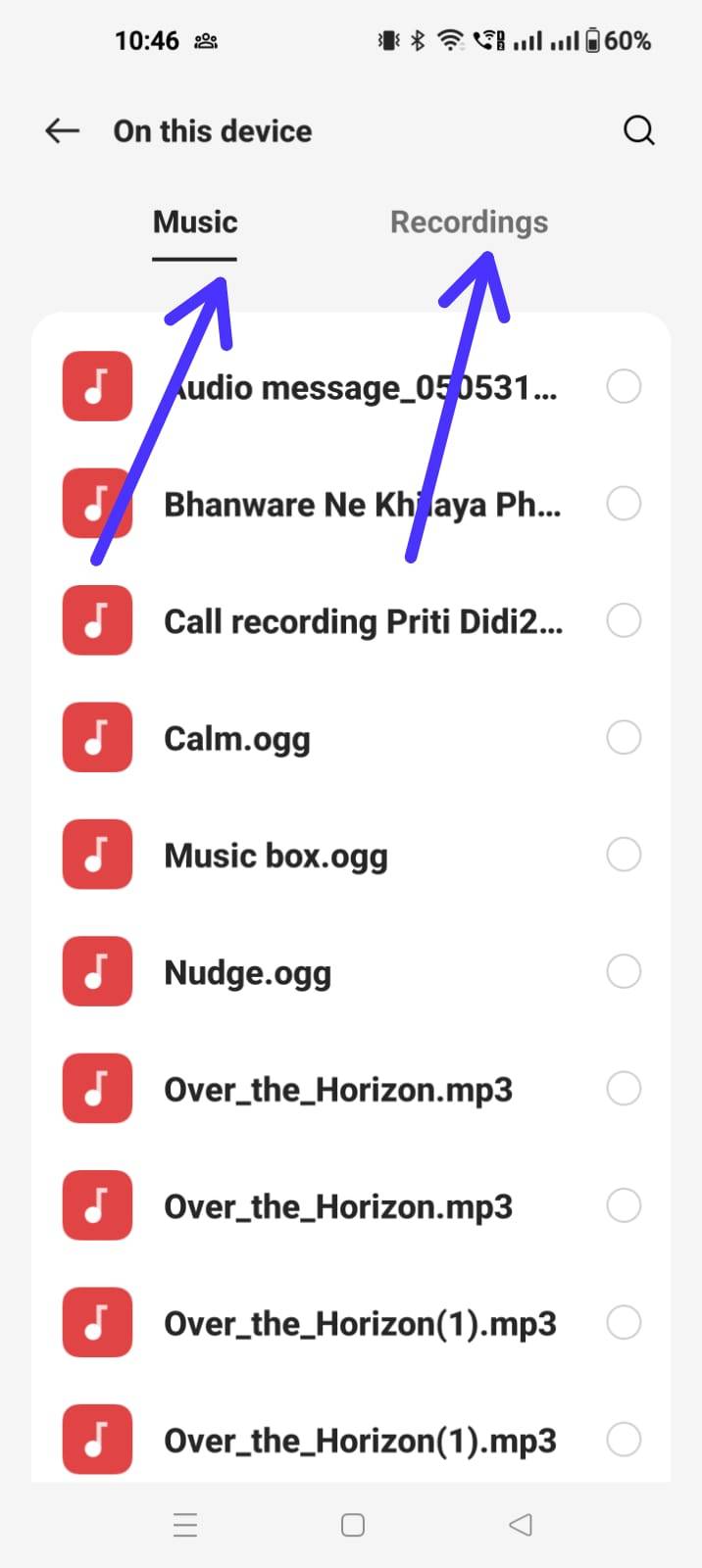 Android phone ringtone