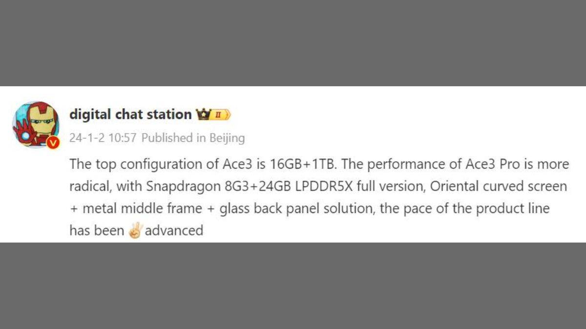 oneplus-ace-3-pro-key-specifications-leaked